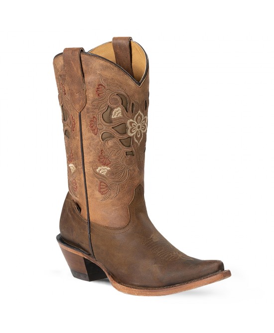 Stars Stripes Women s Western Boots Salvaje Camel